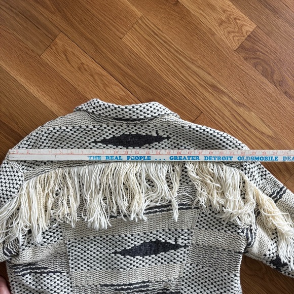 Levi's Made & Crafted Fringe Trucker Jacket Size 4 - Picture 14 of 15